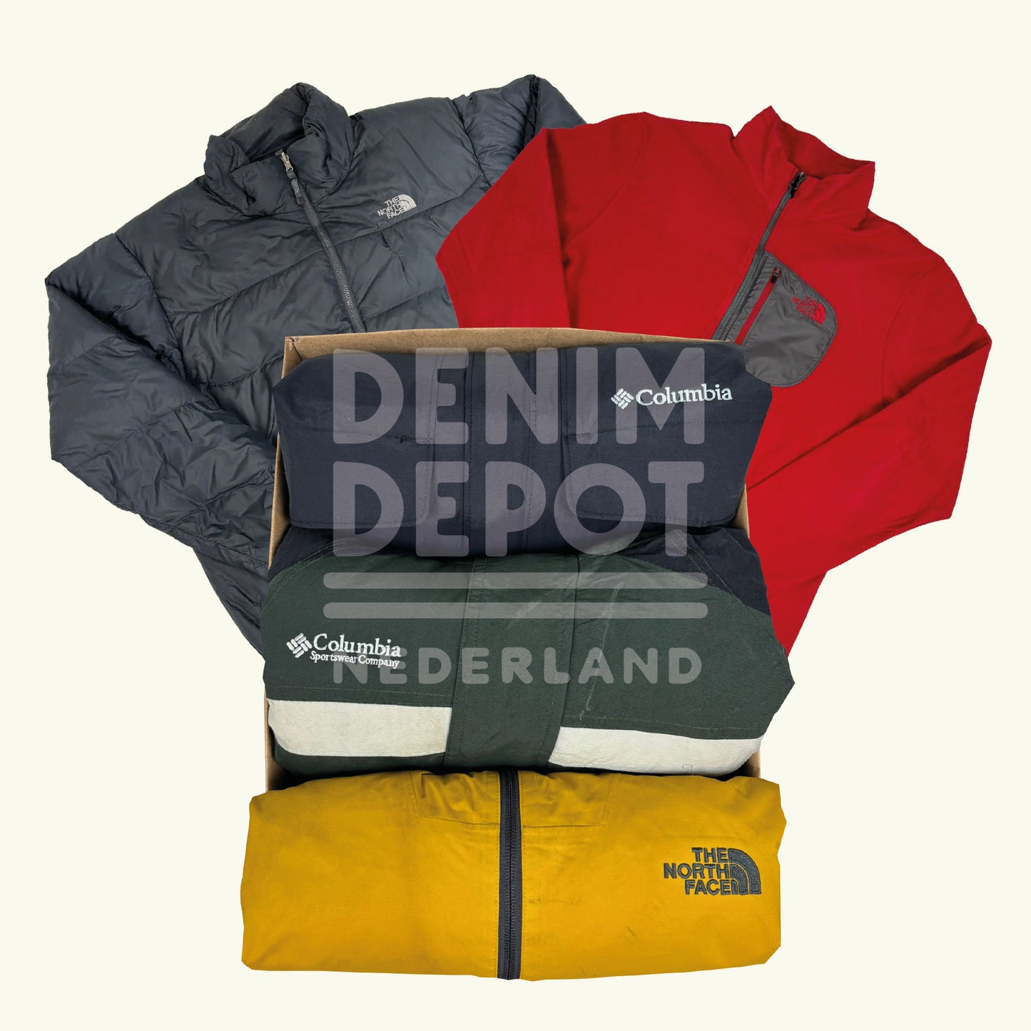 5x North Face & Colombia Jackets
