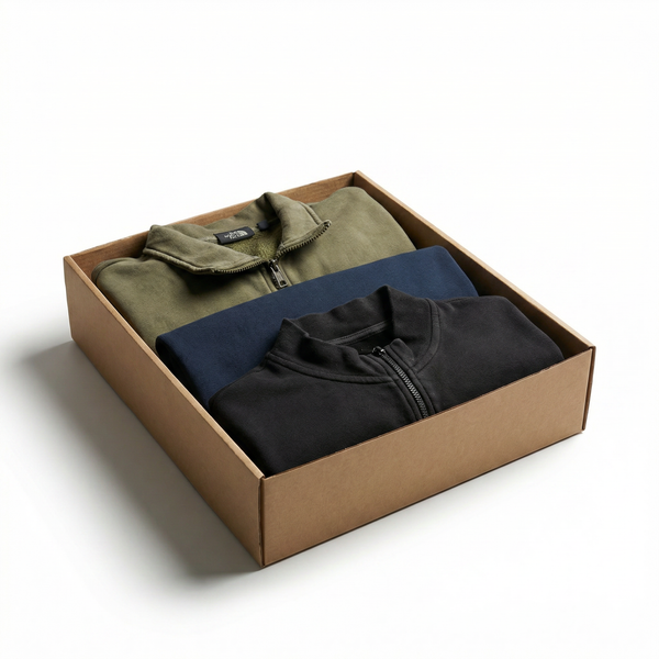 5x Quarter-Zips Mix | Branded Vintage Box | Denim Depot