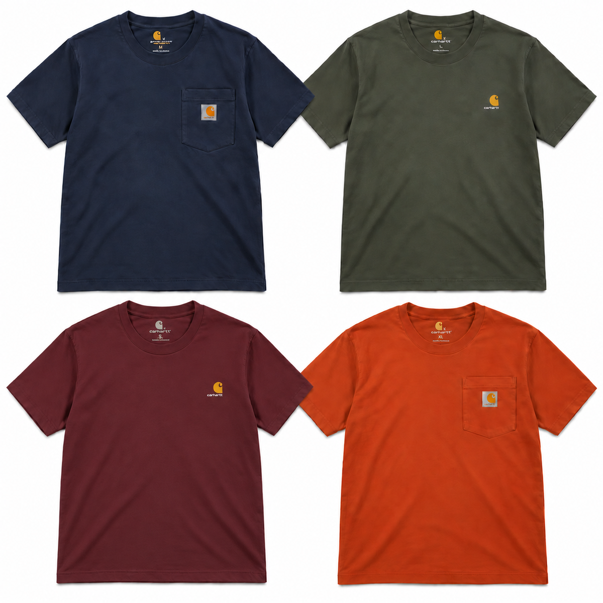 5x Carhartt T-Shirts Big Size (XXL+)