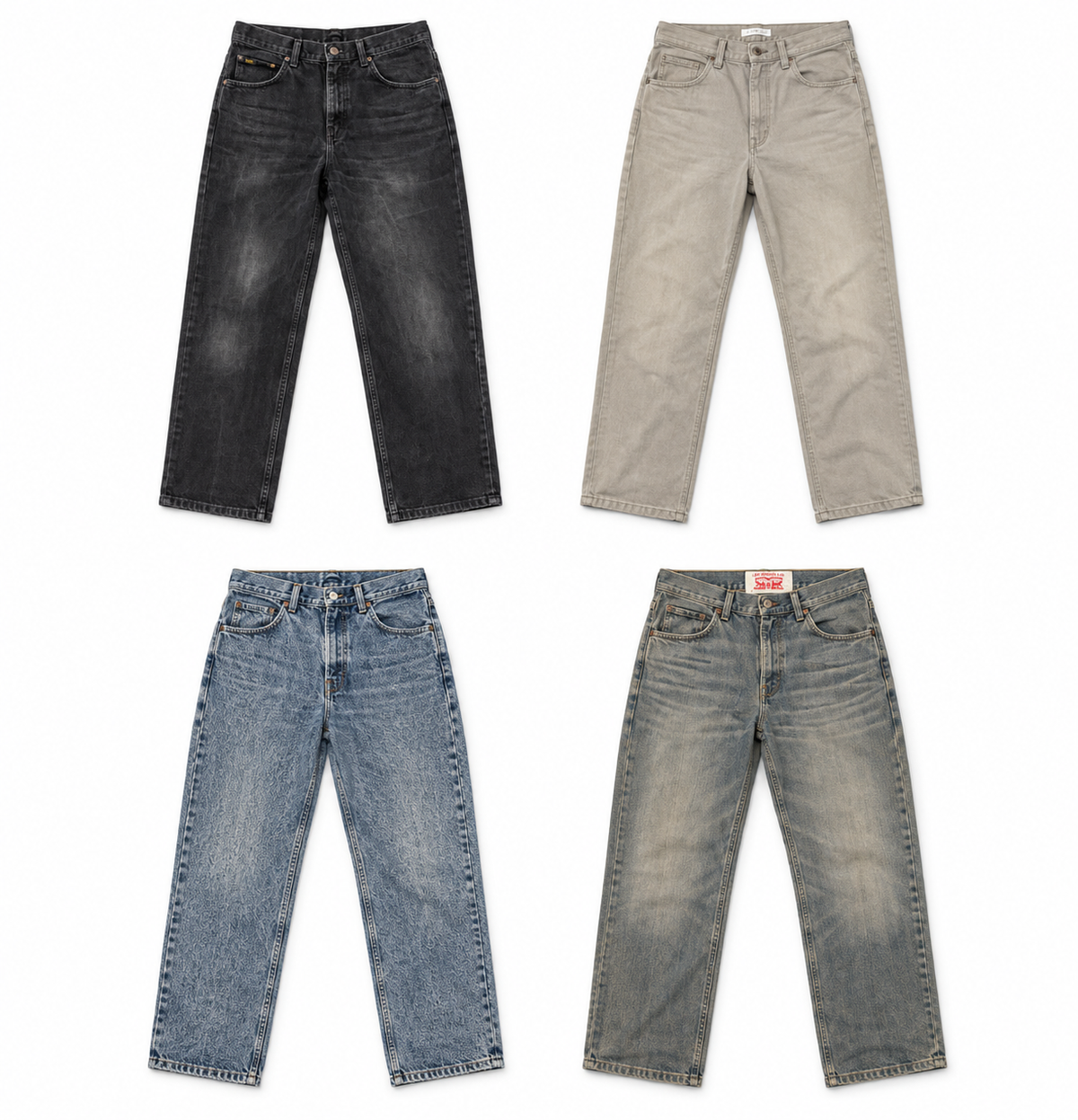 5x Grade B/C Branded Denim Pants