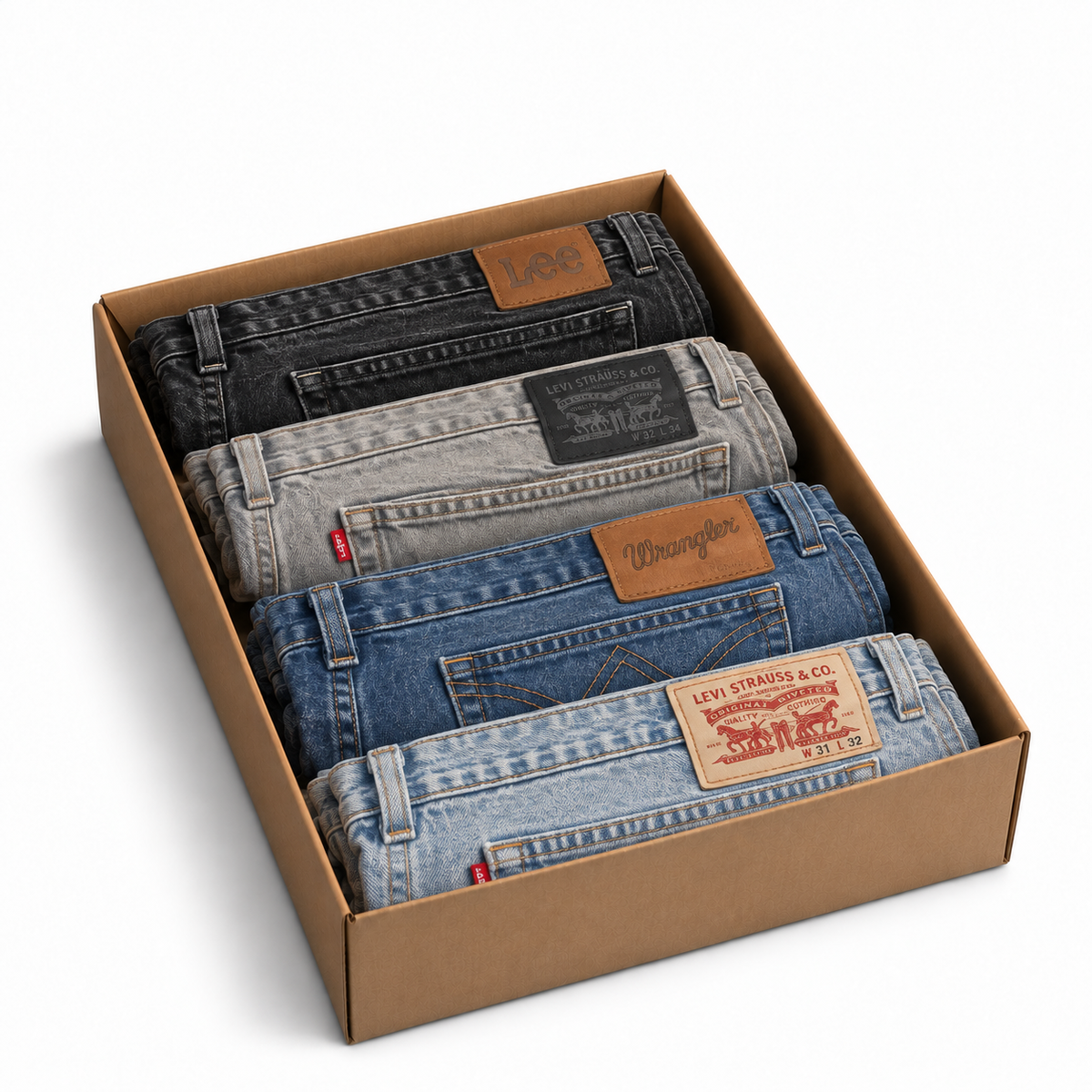 5x Grade B/C Branded Denim Pants
