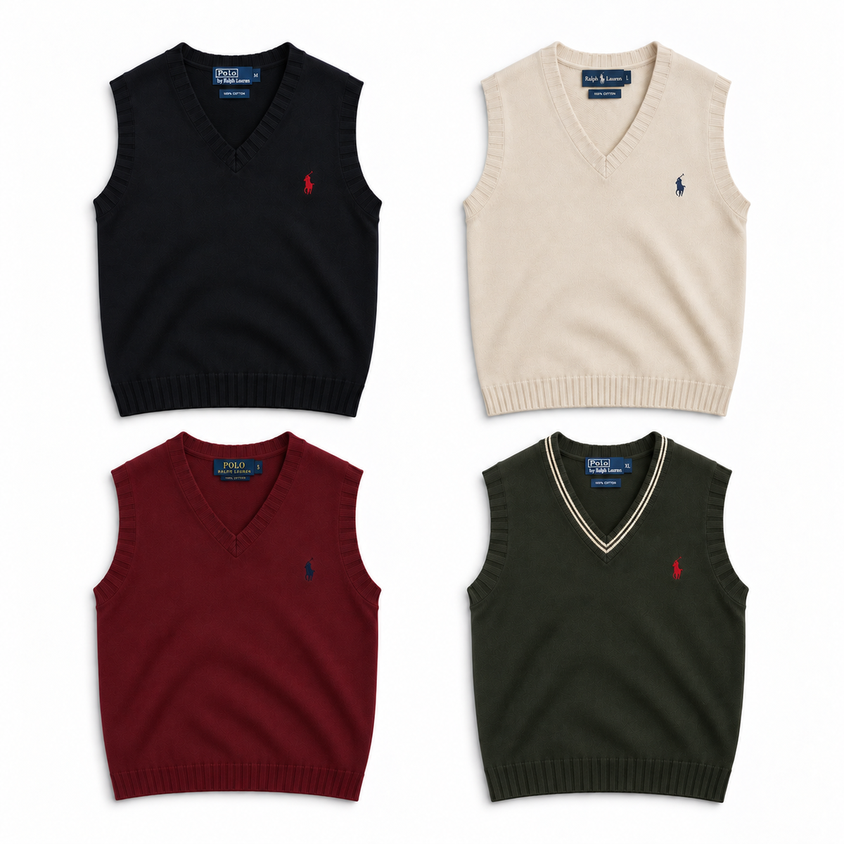 5x Ralph Lauren Vests