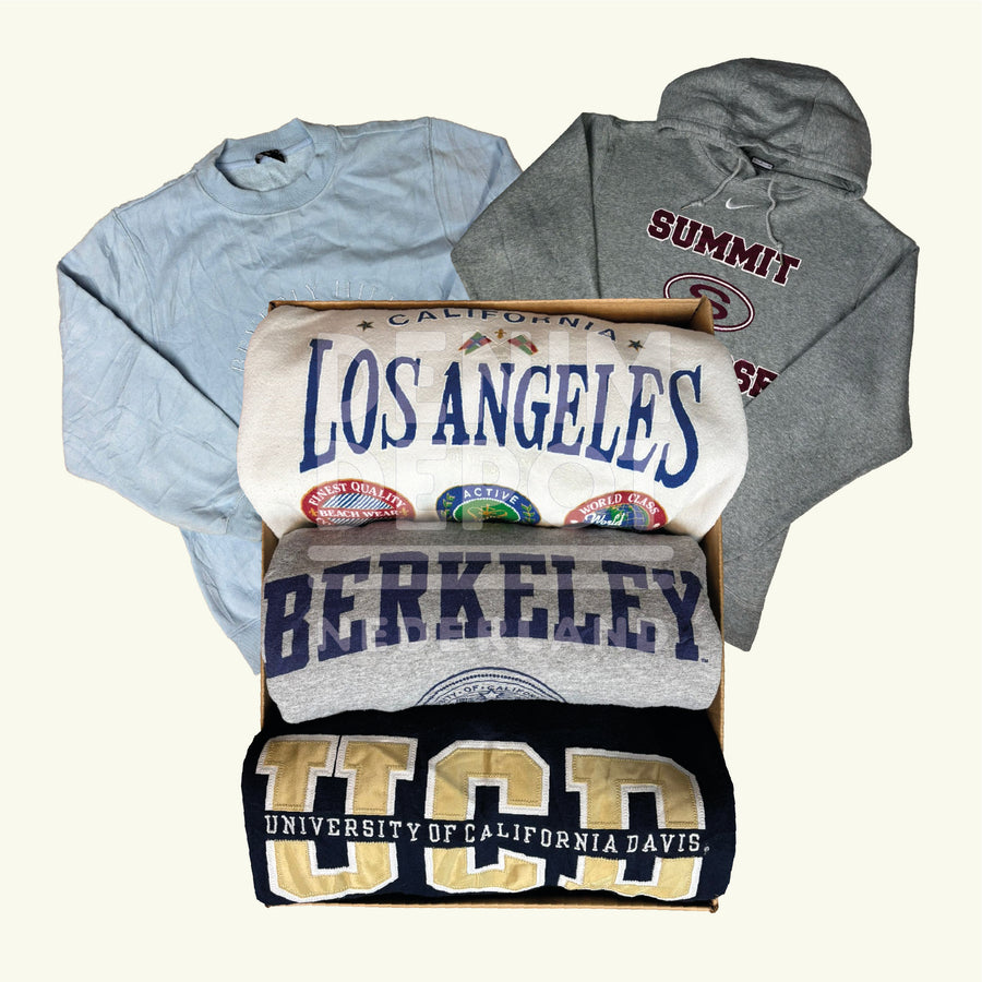 8x Destination sweaters
