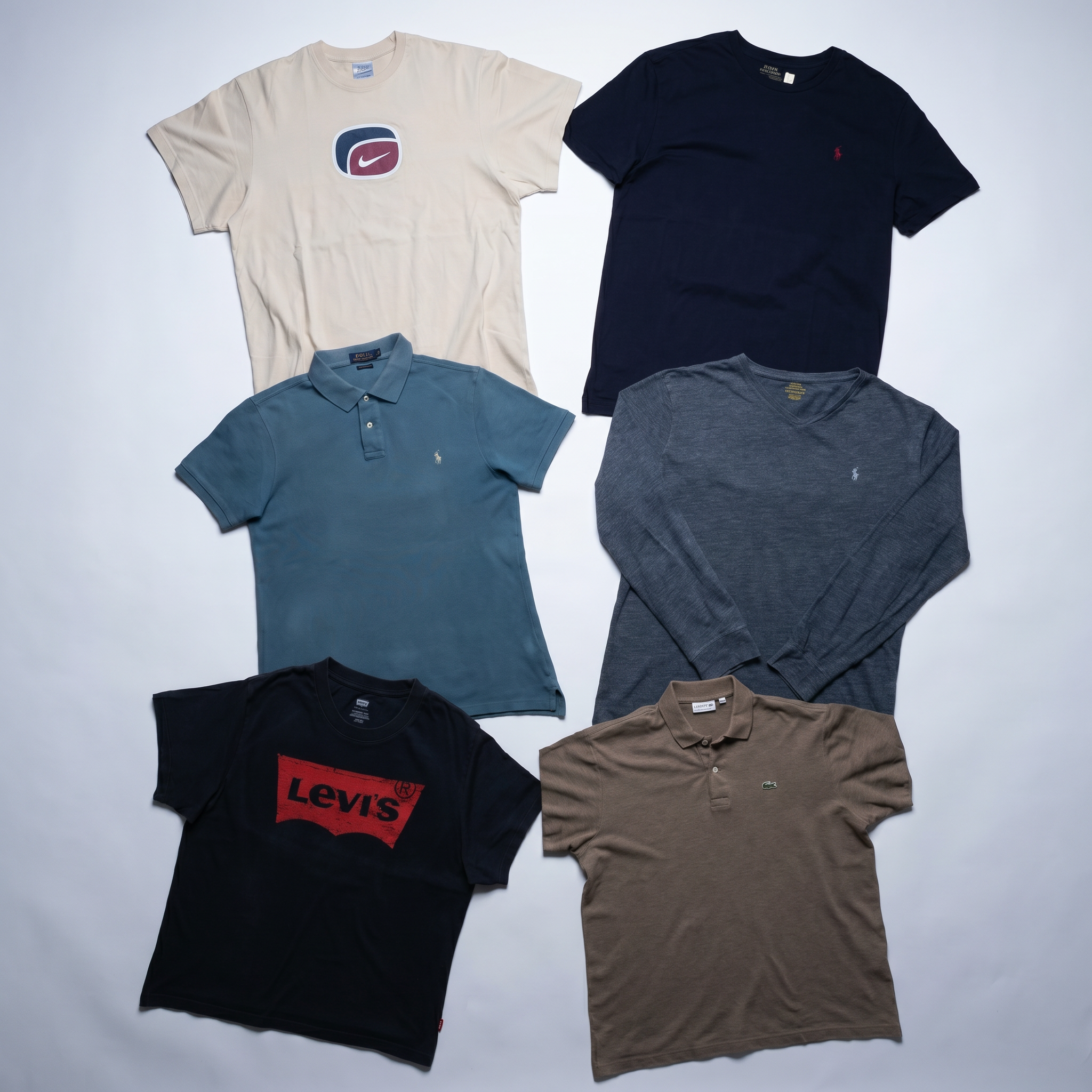 50x Branded Shirts & Polos Bale