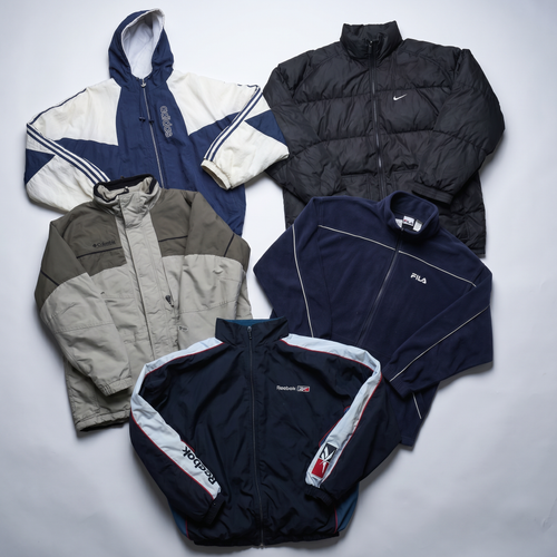 10x Branded Spring Jackets Mix