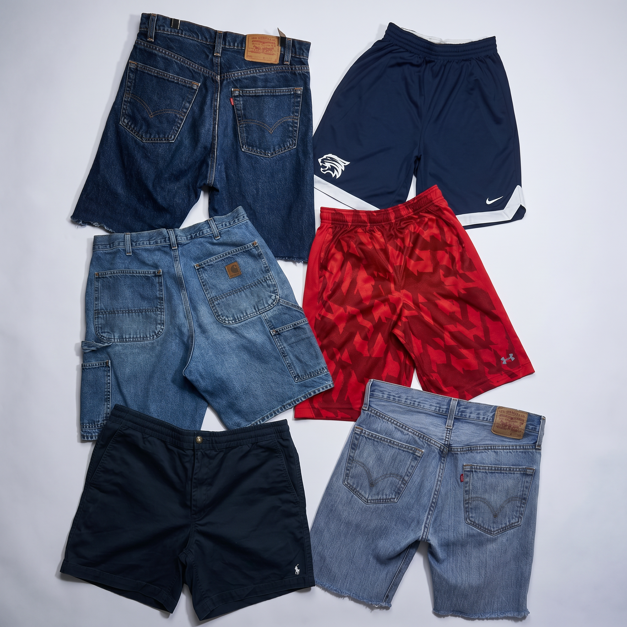50x Branded Shorts Bale