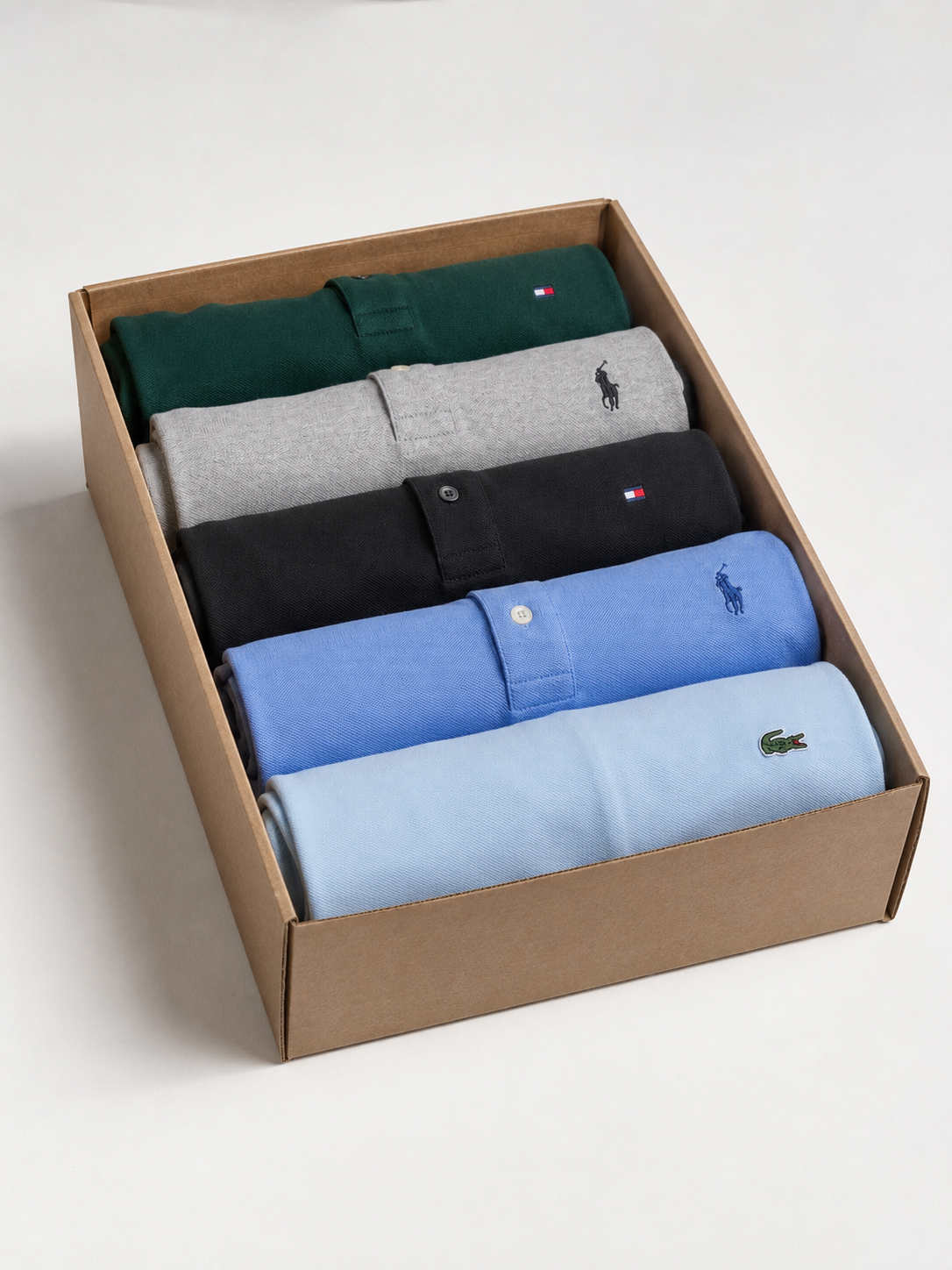 10x Ralph, Lacoste, Tommy Polo/Shirt Box