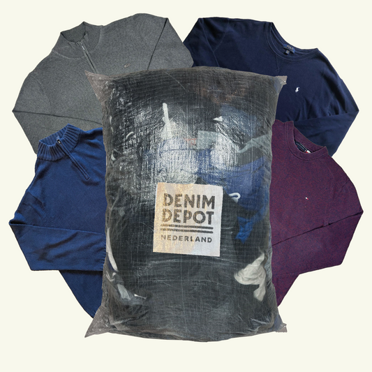 Ralph Lauren, Tommy Hilfiger, Lacoste & Chaps Knitwear Bale (50 Pieces)