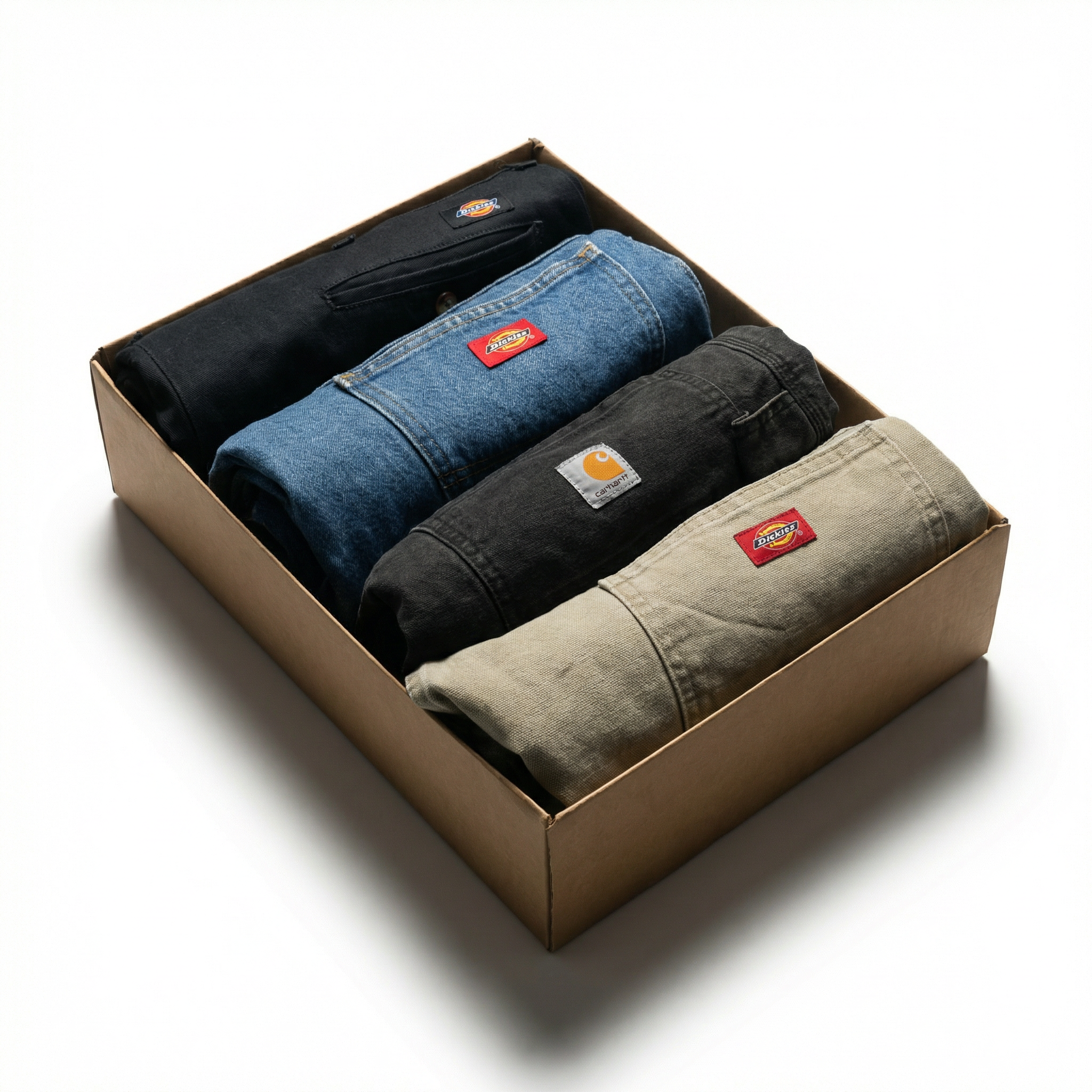 10x Carhartt & Dickies Pants | Branded Vintage Box | Denim Depot