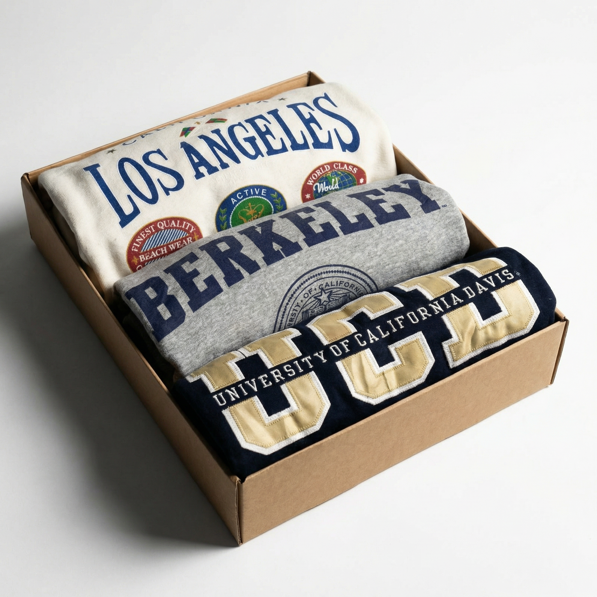 8x Vintage Sports & College Sweaters Mix | Branded Vintage Box | Denim Depot
