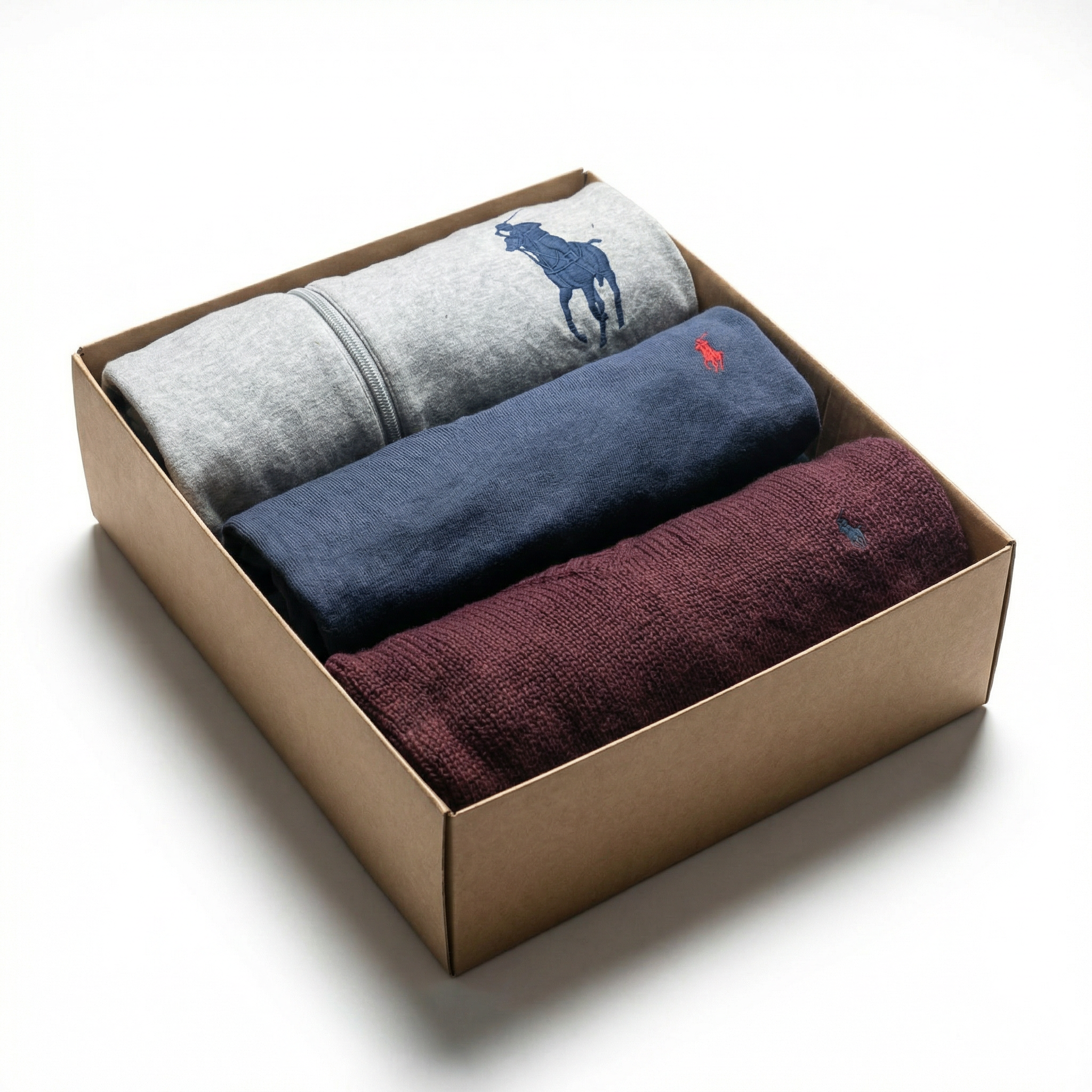 5x Ralph Lauren Mixed Box Big Size (XXL+) | Branded Vintage Box | Denim Depot