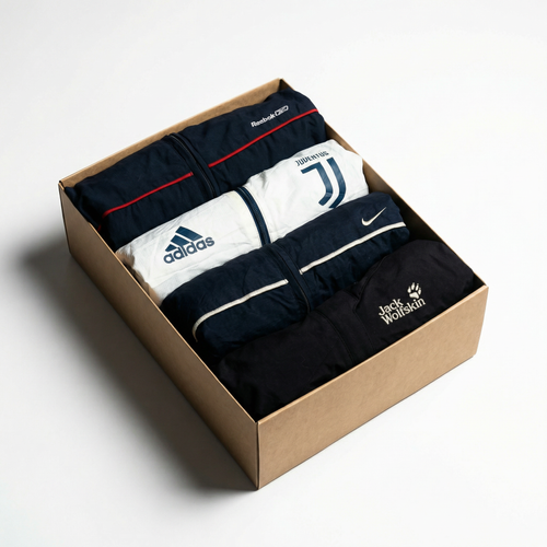 10x Branded Nylon Jackets Mix | Branded Vintage Box | Denim Depot